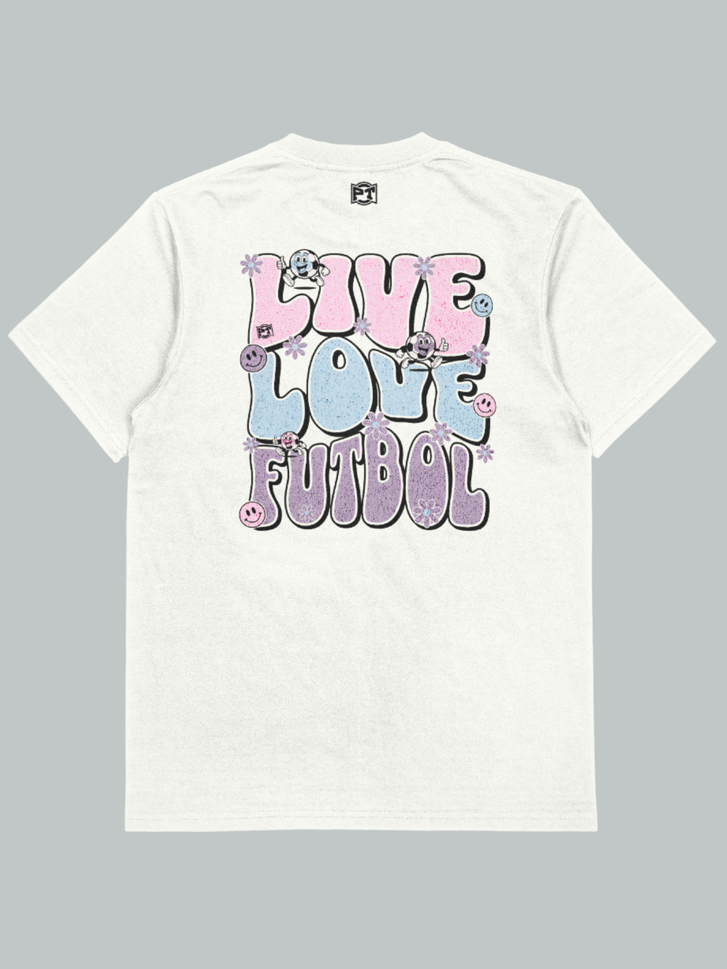 Live Love Futbol Cotton Tee