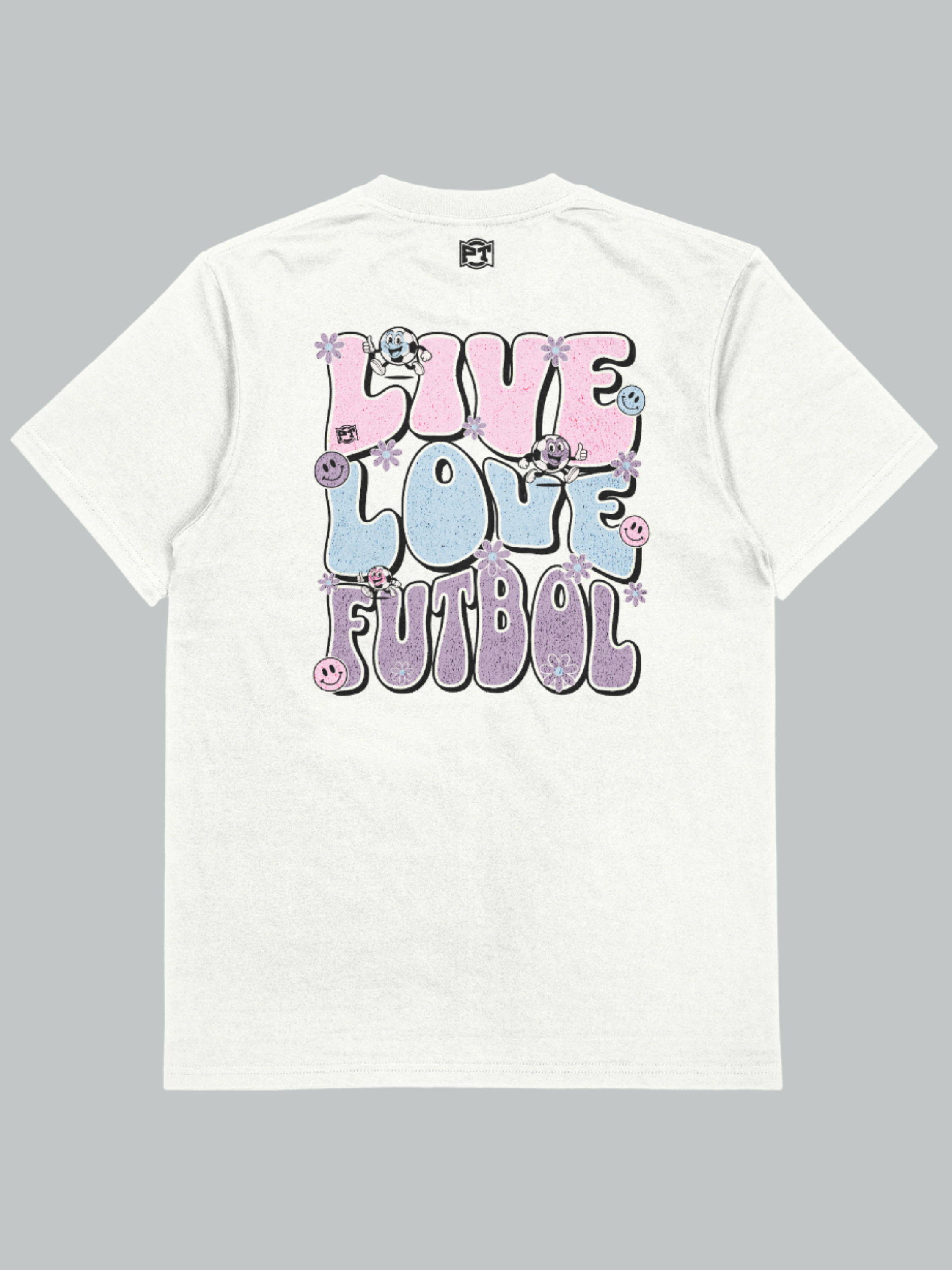 Live Love Futbol Cotton Tee