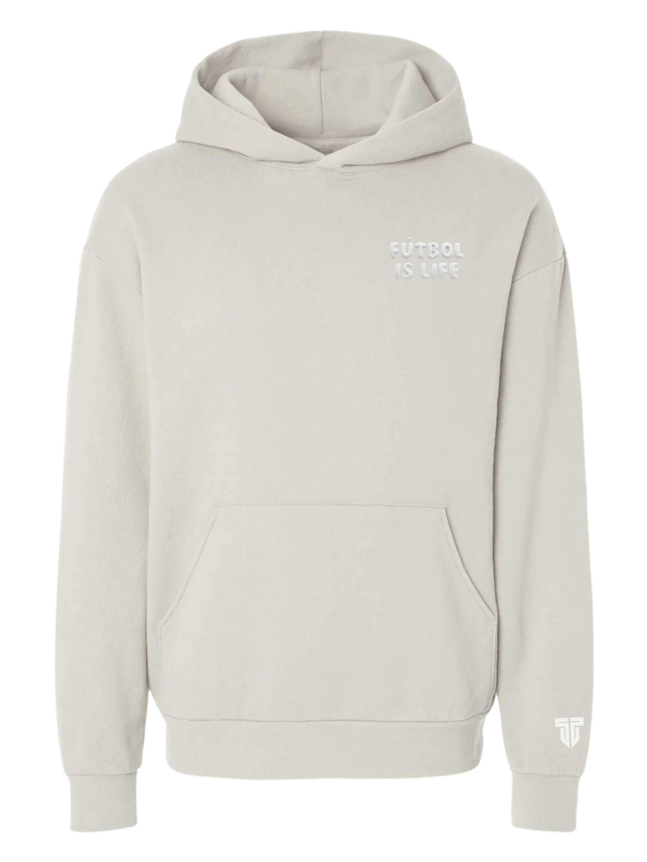 Futbol Is Life 3D Puff Hoodie ADULT