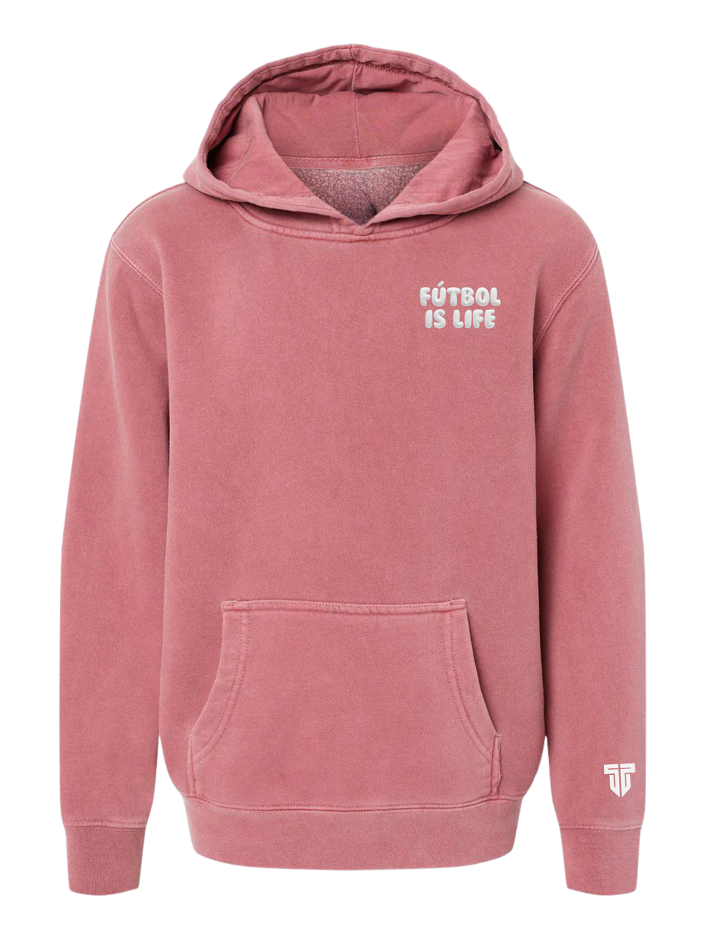 Futbol Is Life 3D Puff Hoodie YOUTH