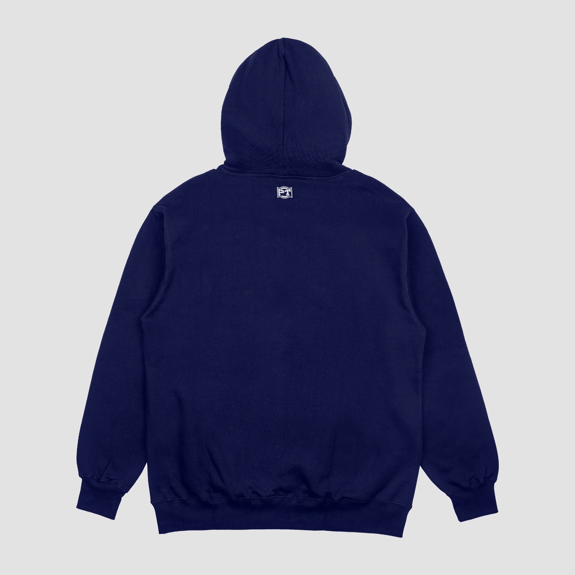 La Mirada FC hoodie navy back