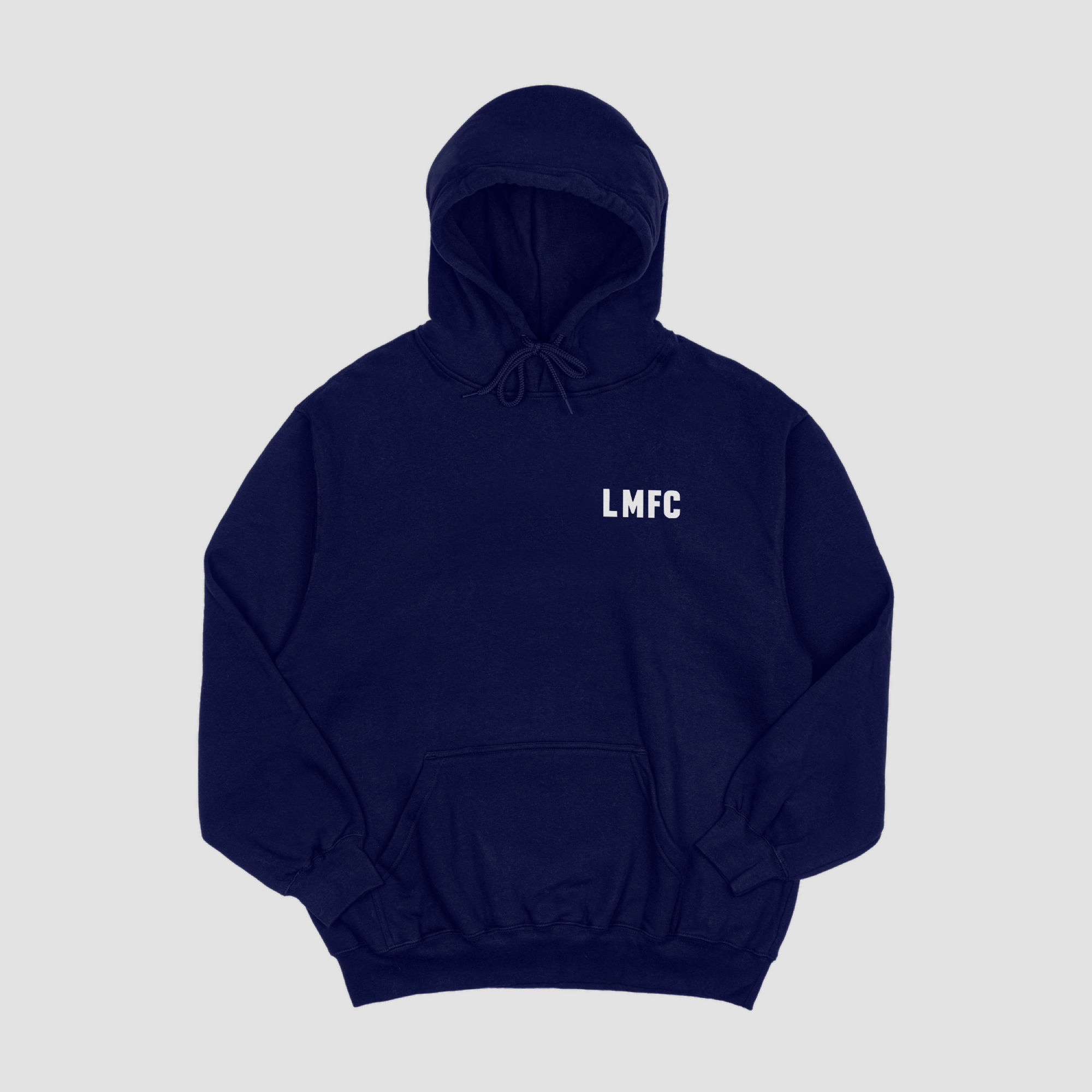 La Mirada FC Culture Passion Family hoodie navy front