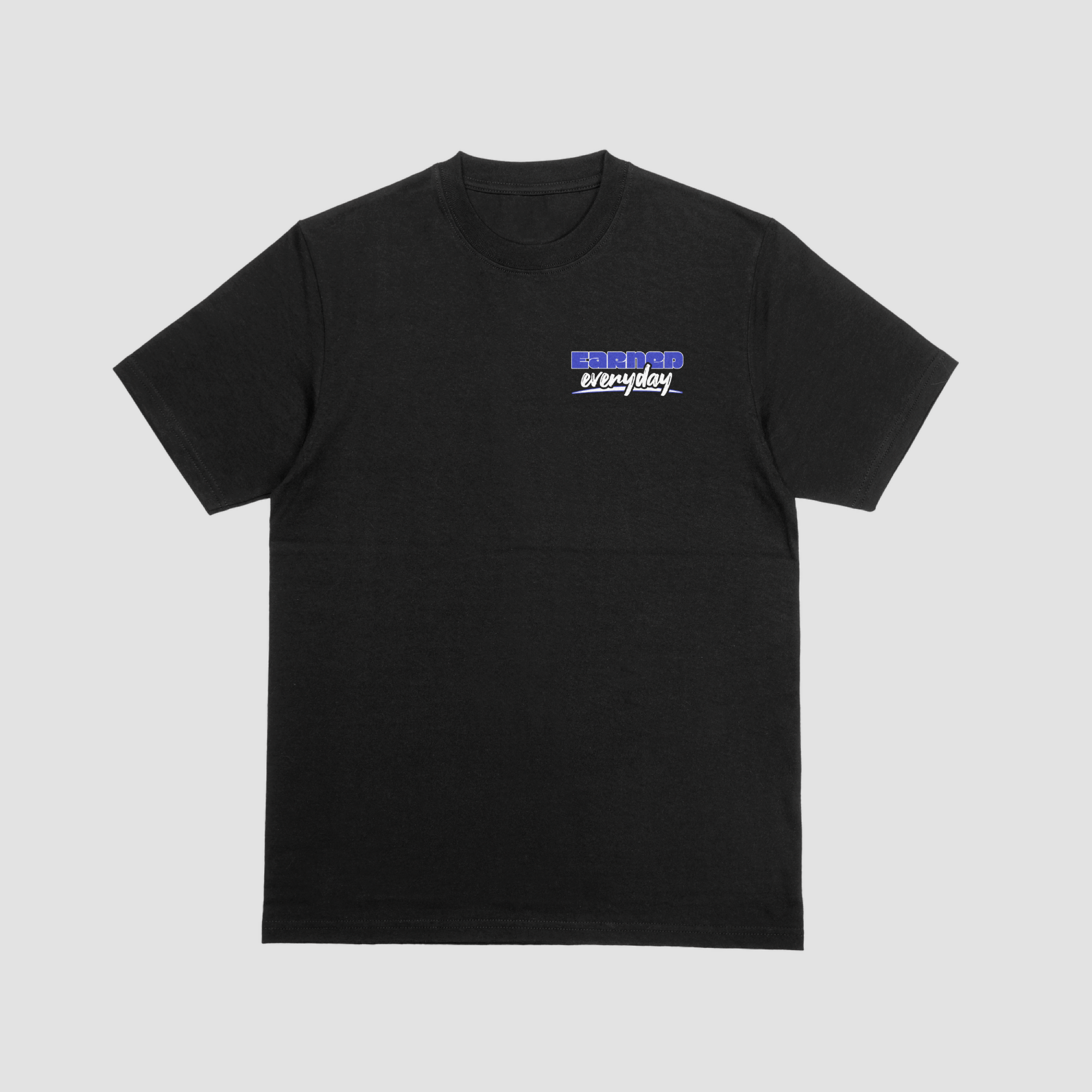 Outwork Yesterday Tee blue front