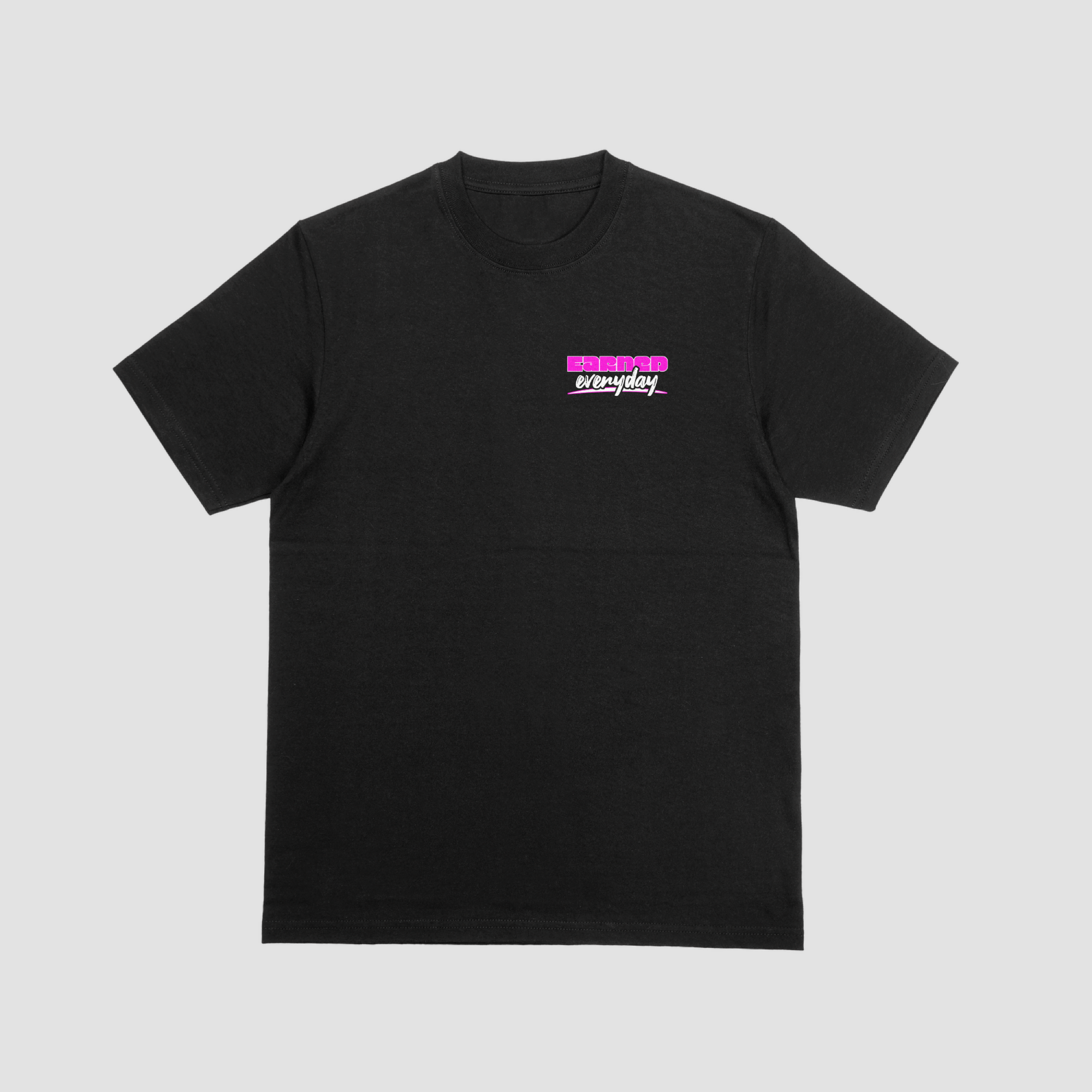 Outwork Yesterday Tee pink front